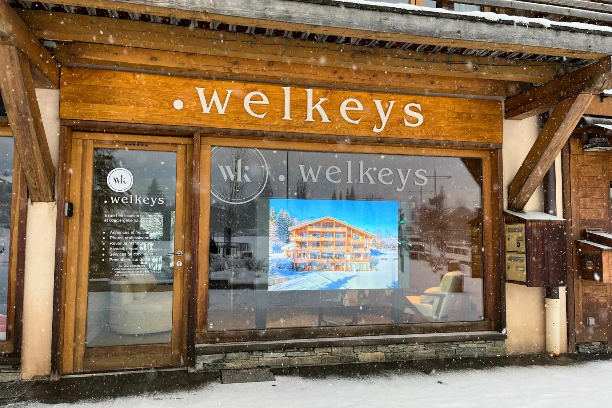 Appartement Des Epis - Welkeys Megève Екстериор снимка